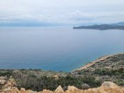 Plaka Elounda MIT VIDEO - Kreta, Plaka Elounda: Bauland mit Panoramablick auf das Meer zu verkaufen Grundstück kaufen